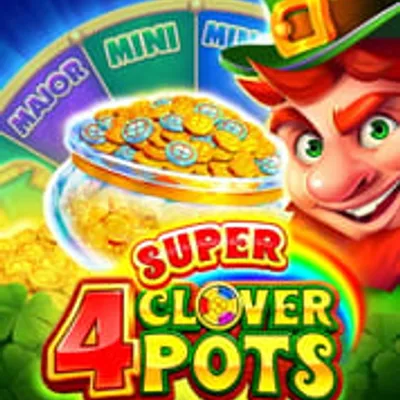 4 Super Clover Pots